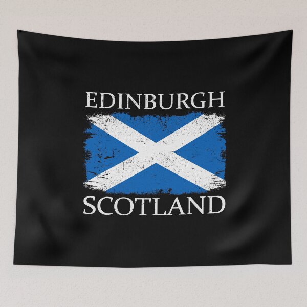 Item preview, Edinburgh Scotland Flag Scotland Tourist Capital Scotland designed and sold by farhanhafeez.