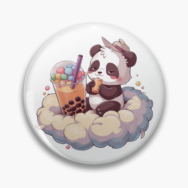 Item preview, panda dulce con té de burbujas designed and sold by carcoseco.
