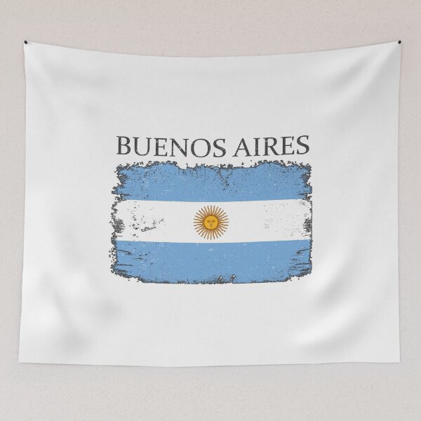 Artikelvorschau, Buenos Aires Argentina Flag Argentina Tourist Capital Argentina entworfen und verkauft von farhanhafeez.
