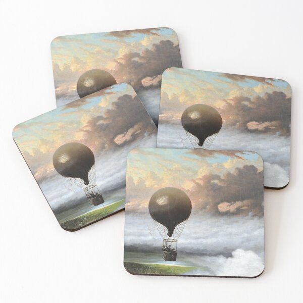 Item preview, A Balloon in Mid-Air (1875) - Jules Tavernier designed and sold by SALON DES ARTS.