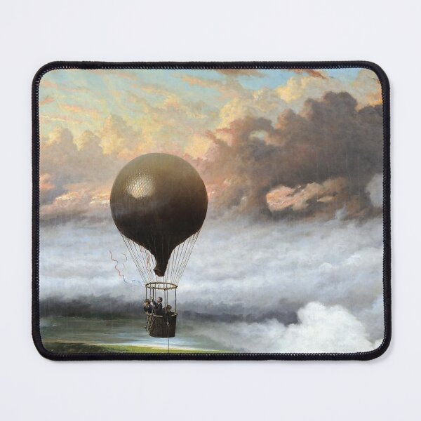 Item preview, A Balloon in Mid-Air (1875) - Jules Tavernier designed and sold by SALON DES ARTS.