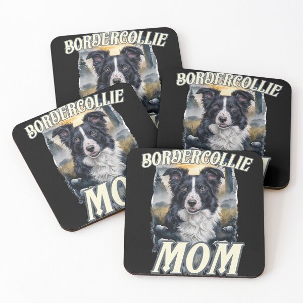 Item preview, BORDER COLLIE MOM cute dog parent design designed and sold by Jt41.