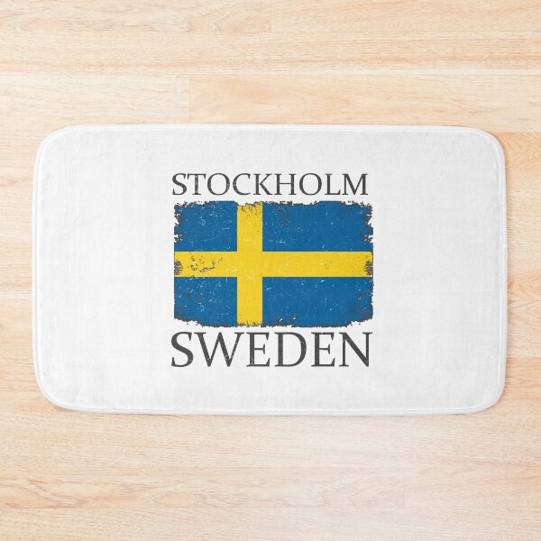 Item preview, Stockholm Sweden Flag Capital Sweden Stockholm Tourist designed and sold by farhanhafeez.