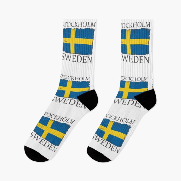 Item preview, Stockholm Sweden Flag Capital Sweden Stockholm Tourist designed and sold by farhanhafeez.
