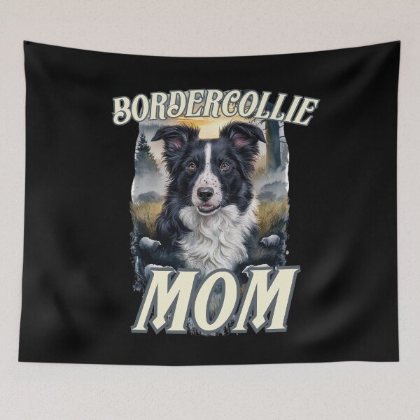 Item preview, BORDER COLLIE MOM cute dog parent design designed and sold by Jt41.