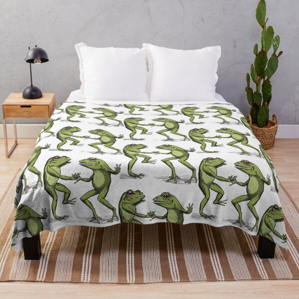 Item preview, Green Dancing Frogs designed and sold by Invisible-Cult.