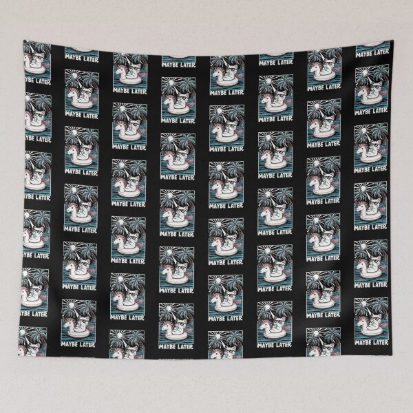 Item preview, Maybe Later - Chillin' Cat v3 designed and sold by sekrecja.