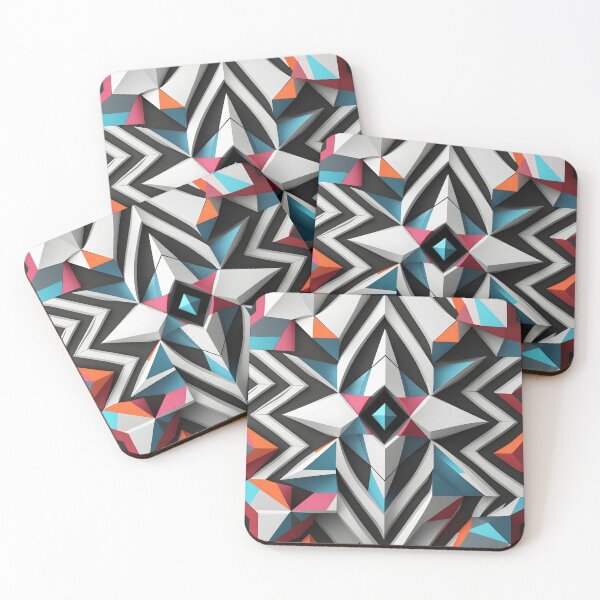 Item preview, Geometric-pattern #8 designed and sold by Kaleidoscope Print.