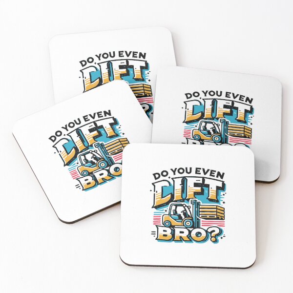 Item preview, Do You Even Lift, Bro? Forklift Operator Pun Humor designed and sold by TeesYouWant.