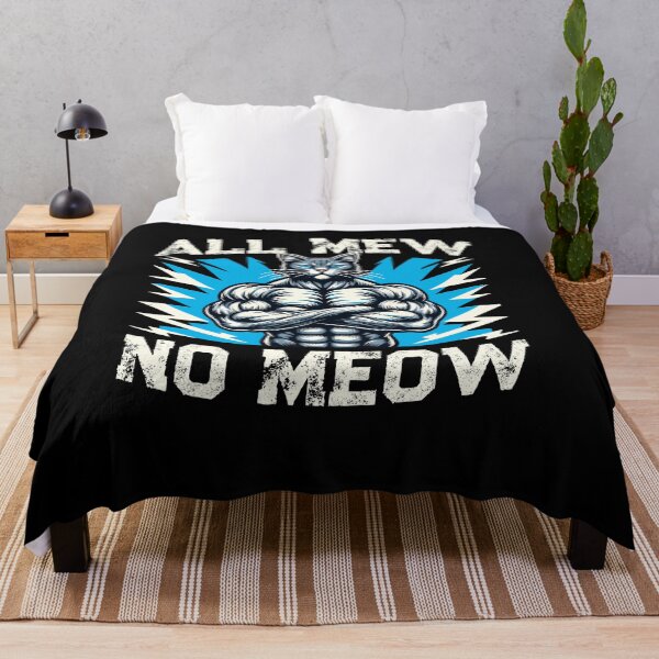 Item preview, All New No Meow Funny Mewing Cat Memes designed and sold by Dressed For Duty.
