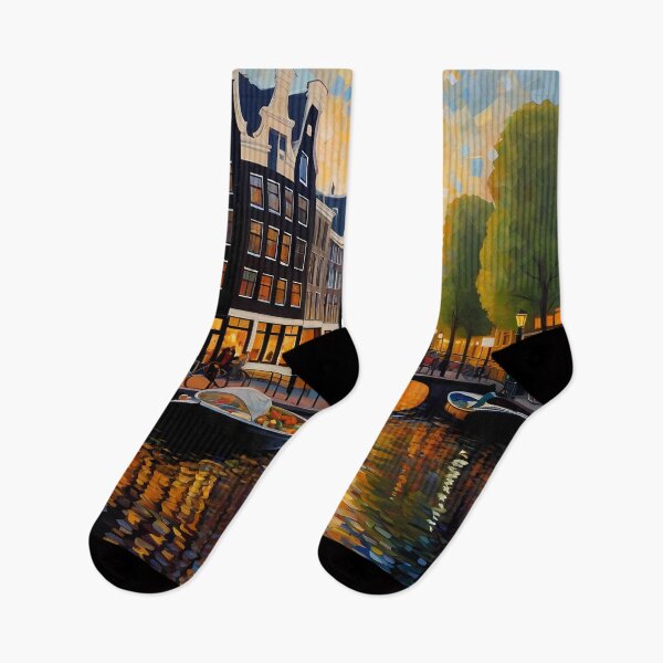 Item preview, Amsterdam Art - Gustav Klimt Style Inspired Masterpiece designed and sold by OzzFrequency.
