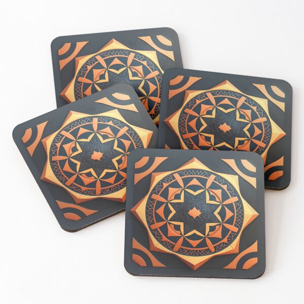 Item preview, Geometric-pattern #9 designed and sold by Kaleidoscope Print.