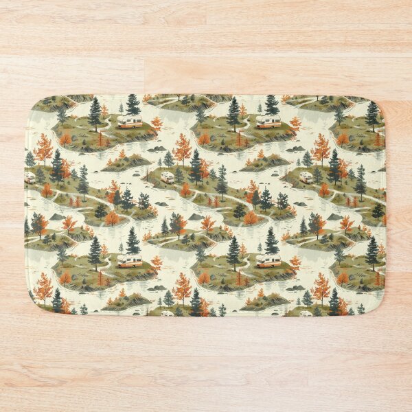 Item preview, Birds-eye view of financial trends blending with the serenity of wilderness camping Incorporate graphic design trends creatively designed and sold by Pattypatt29.