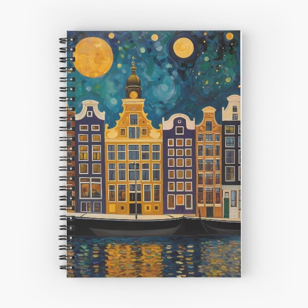 Item preview, Amsterdam Art - Gustav Klimt Style Inspired Masterpiece designed and sold by OzzFrequency.