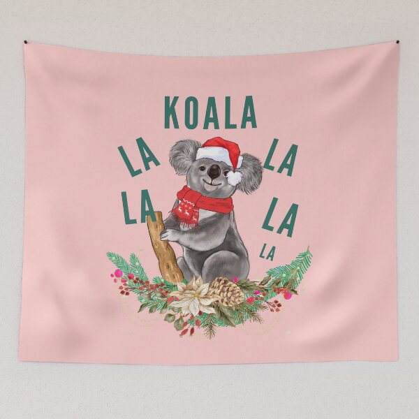 Item preview, Koala La La La Xmas Aussie Cute Australian Christmas Men Woman kids  designed and sold by Taylor  ART.