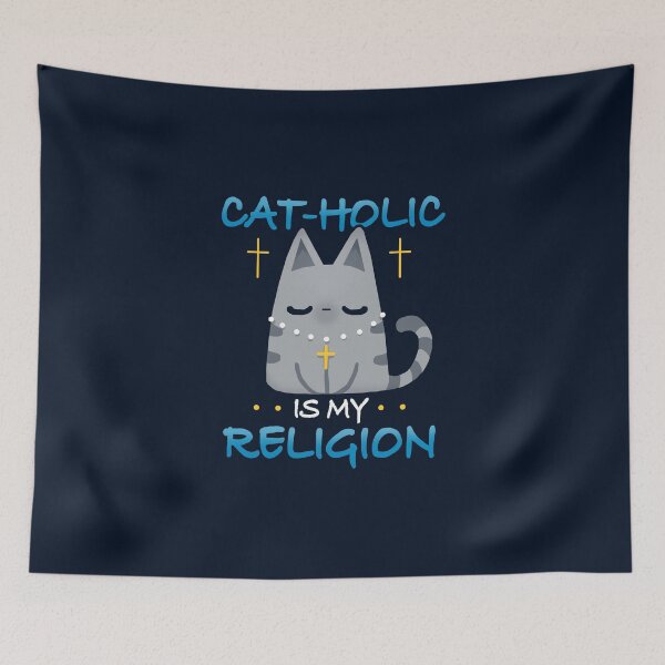 Item preview, Cat-Holic designed and sold by VallinArt.