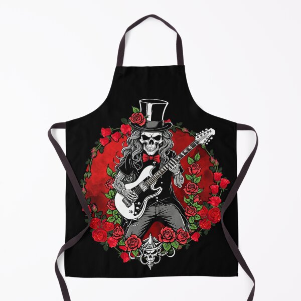 Item preview, Rocking the Roses - Skeleton with a Guitar designed and sold by sekrecja.