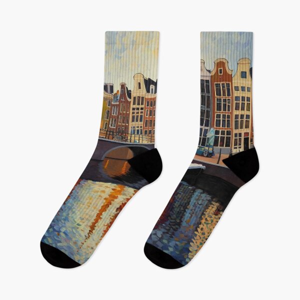 Item preview, Amsterdam Art - Gustav Klimt Style Inspired Masterpiece designed and sold by OzzFrequency.