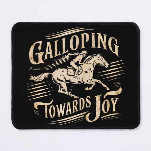 Item preview, Galloping Towards Joy: Embracing Freedom and Happiness designed and sold by SplashTastic.