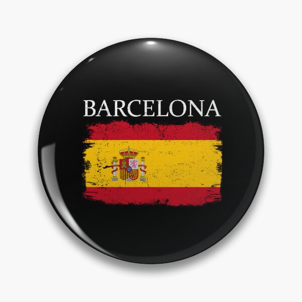 Artikelvorschau, Barcelona Spain Flag Barcelona Tourist Spain Tourist entworfen und verkauft von farhanhafeez.