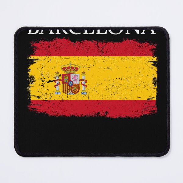 Item preview, Barcelona Spain Flag Barcelona Tourist Spain Tourist designed and sold by farhanhafeez.