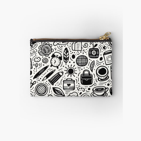 Item preview, Whimsical Everyday Objects Doodle Set designed and sold by UniqueCraftsnCo.
