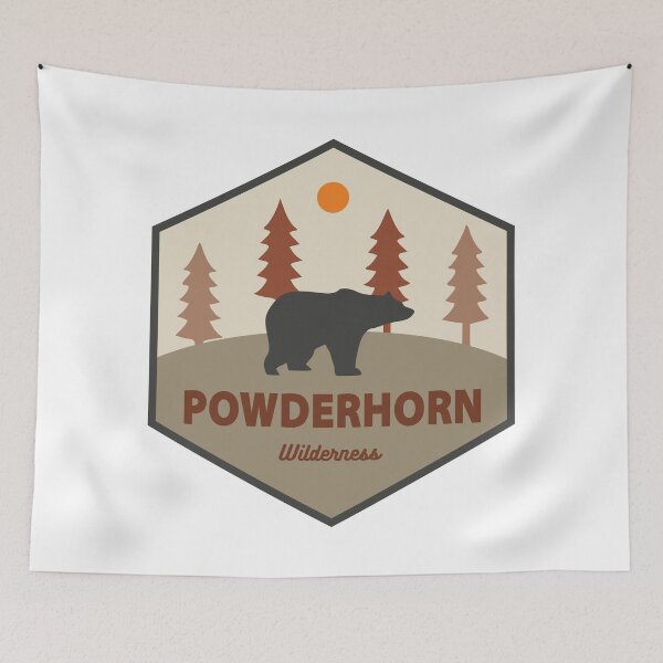 Item preview, Powderhorn Wilderness Colorado Bear designed and sold by Esskay Designs.