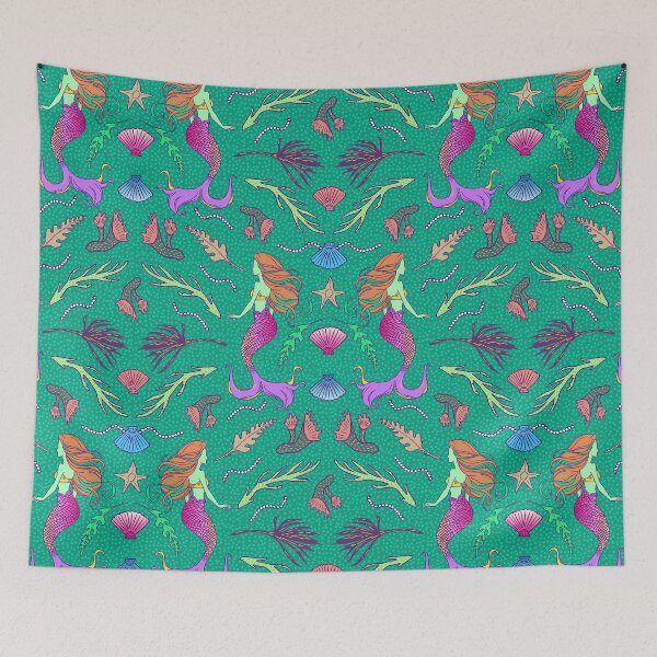 Item preview, Magical Mermaid Pattern designed and sold by papierquarell.