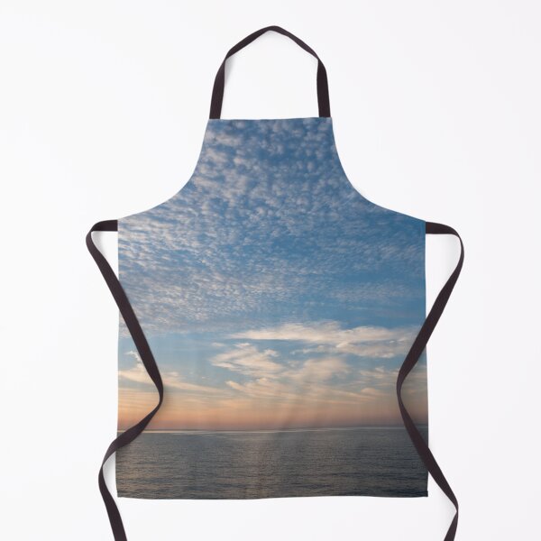 Item preview, Calming Oceanscape with Cloud Puffs designed and sold by Georgia Mizuleva.