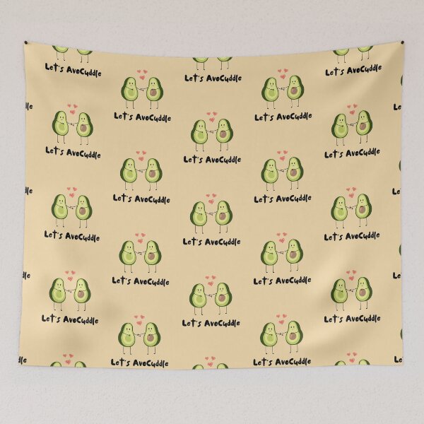 Item preview, Let's Avocuddle Funny Gifts For Healthy Food Lovers And For Vegans designed and sold by DendaArt.