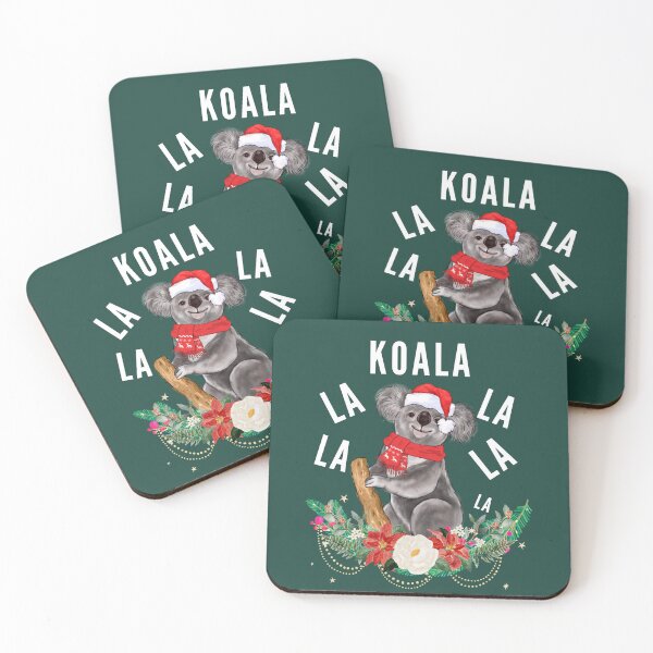 Item preview,  Koala La La La Xmas Aussie Cute Australian Christmas Men Woman kids  designed and sold by Taylor  ART.