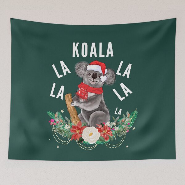 Item preview,  Koala La La La Xmas Aussie Cute Australian Christmas Men Woman kids  designed and sold by Taylor  ART.