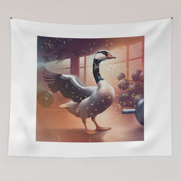 Item preview, Fitness goose designed and sold by Abelievingheart.