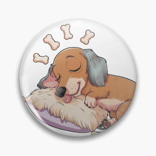 Item preview, Cute Sleeping Dachshund  designed and sold by beyourzelf.