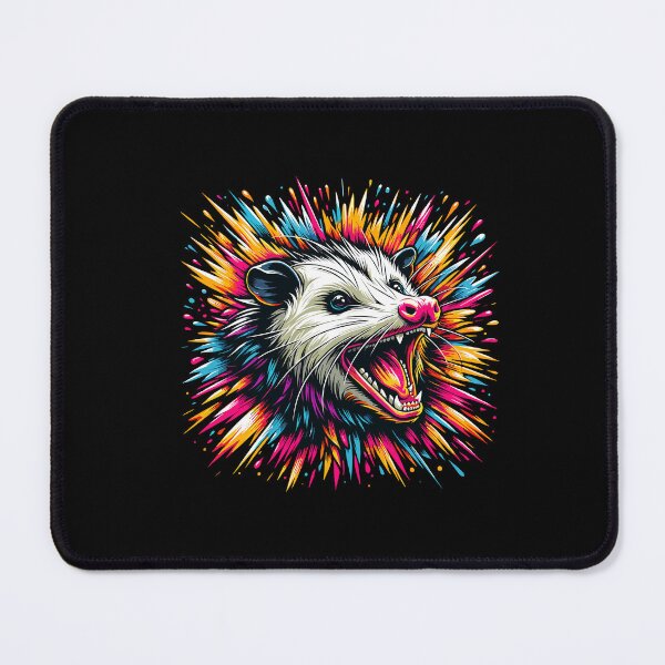 Item preview, Opossum Hissing Colorful Angry Possum Animal designed and sold by Dressed For Duty.