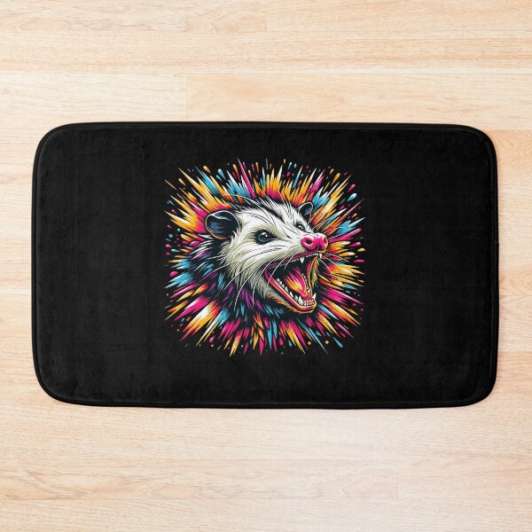Item preview, Opossum Hissing Colorful Angry Possum Animal designed and sold by Dressed For  Duty.