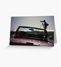 Photographer and car Greeting Card
