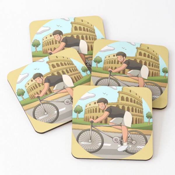 Item preview, Biking in Rome designed and sold by Kyna Arts.