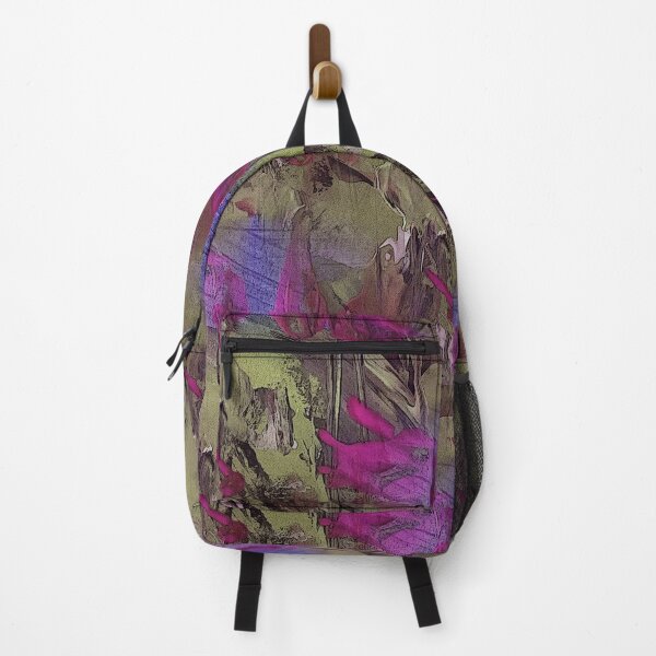 Item preview, Grunge Chaotic Pink Abstract Pattern designed and sold by Artistestella.