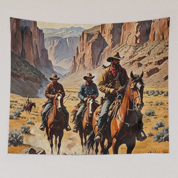 Item preview, Rustlers designed and sold by ArtHistoryPrint.