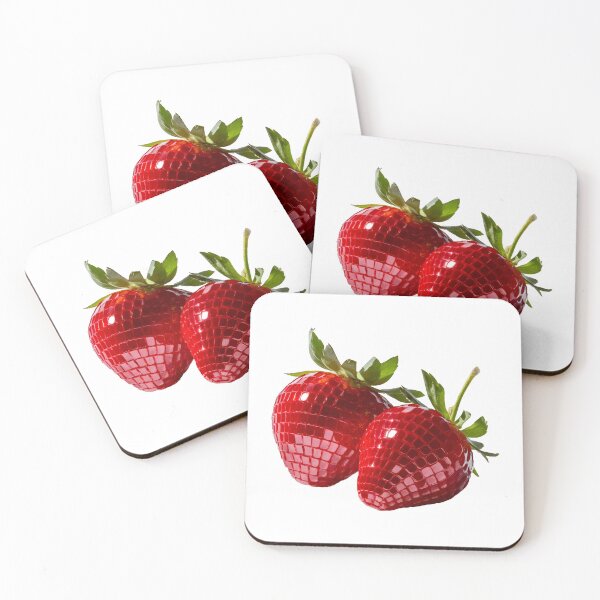 Item preview, Disco Ball Strawberry Duo designed and sold by BeeFay.