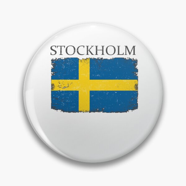 Artikelvorschau, Stockholm Sweden Flag Capital Sweden Stockholm Tourist entworfen und verkauft von farhanhafeez.