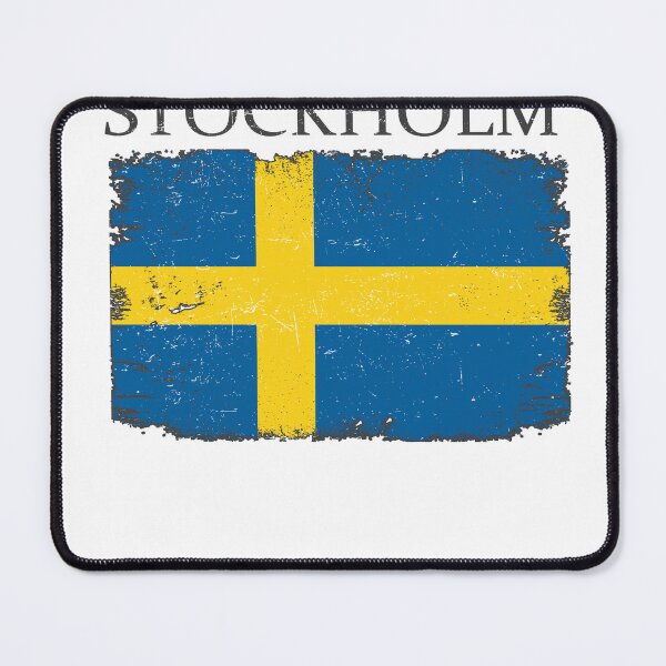 Item preview, Stockholm Sweden Flag Capital Sweden Stockholm Tourist designed and sold by farhanhafeez.
