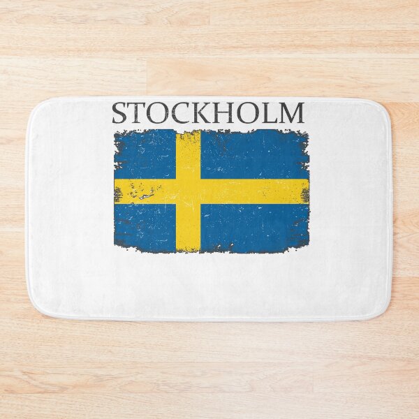 Item preview, Stockholm Sweden Flag Capital Sweden Stockholm Tourist designed and sold by farhanhafeez.