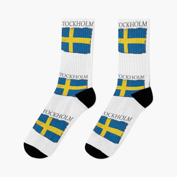 Item preview, Stockholm Sweden Flag Capital Sweden Stockholm Tourist designed and sold by farhanhafeez.