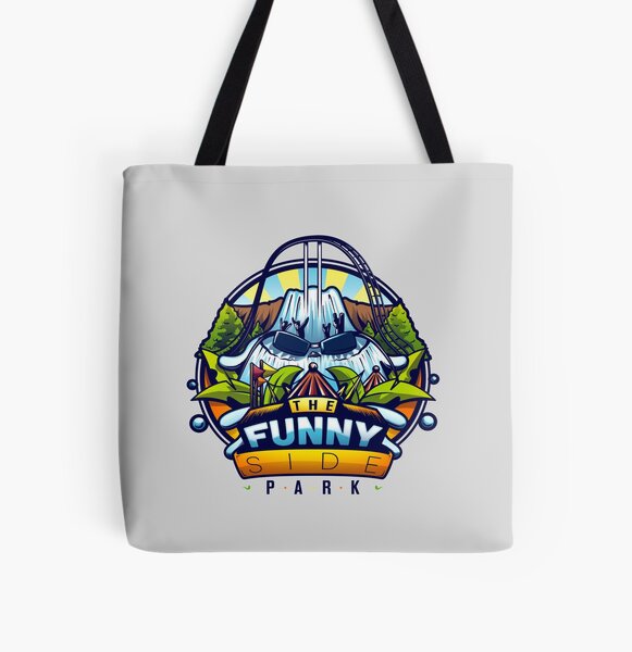 The Funny Side All Over Print Tote Bag