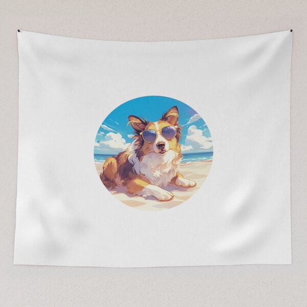 Item preview, Dog at a beach // Cool Dog // Cool Animal // Beach // Chill out // Doggo designed and sold by SMARTKIT  DESIGNAGENCY.