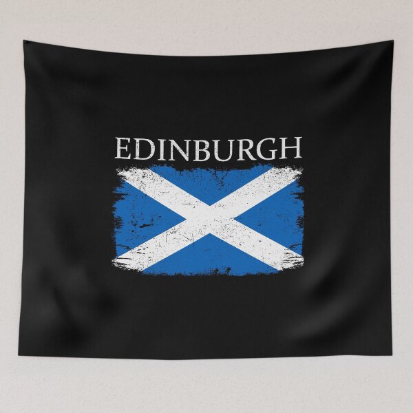 Item preview, Edinburgh Scotland Flag Scotland Tourist Capital Scotland designed and sold by farhanhafeez.