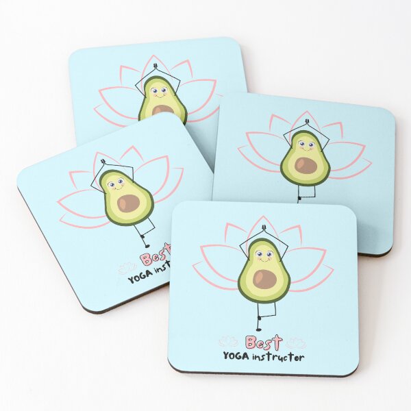 Item preview, Best_Yoga_Instructor_Avocado_Gifts_For_Yoga_Instructors designed and sold by DendaArt.