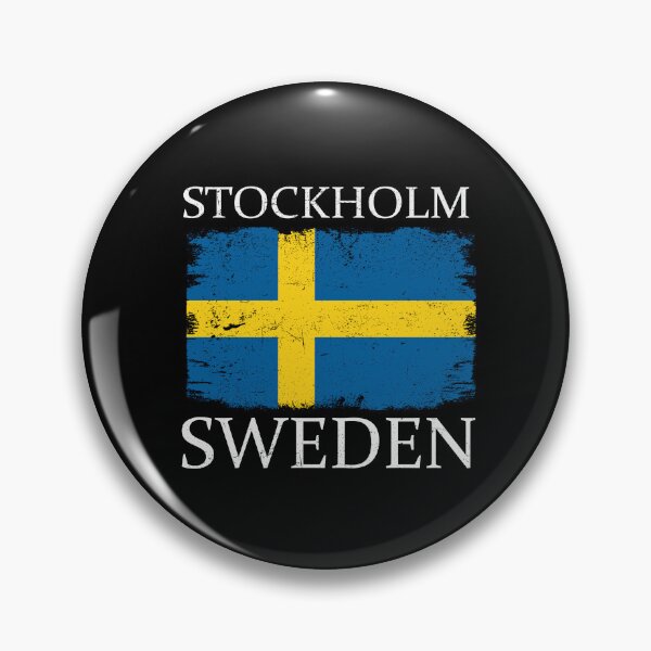 Artikelvorschau, Stockholm Sweden Flag Capital Sweden Stockholm Tourist entworfen und verkauft von farhanhafeez.